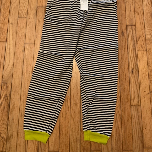 Gravel and Gold Striped Lounge Set - Picture 2 of 5